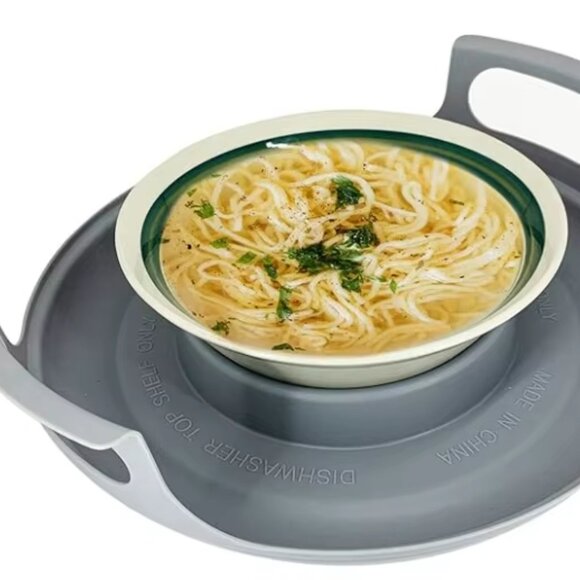 Microwave Cool Caddy with Handles Plate Holder Kitchen Supplies(1 Pack(Any Color - Picture 8 of 9